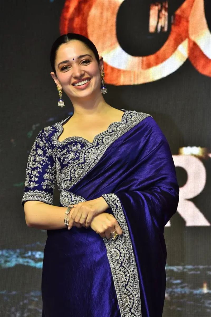 Telugu Actress Tamannaah Bhatia at Baak Movie Pre Release Event